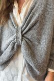 Big Softie Batwing Or Butterfly Knit Slate